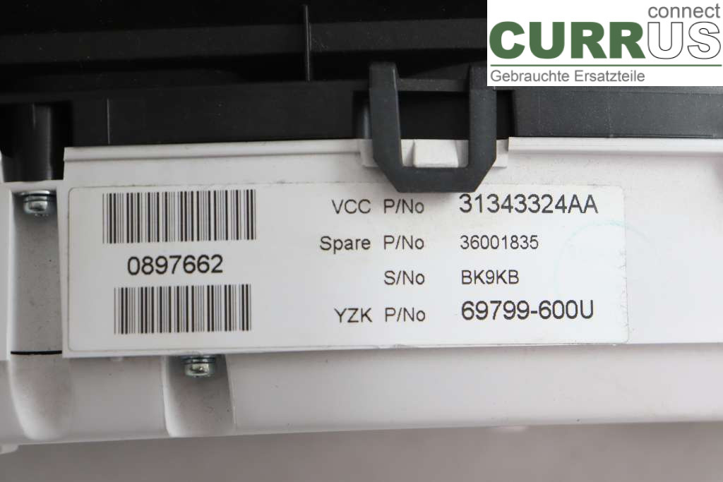 VOLVO V70      08-13 Instrumentenkombination 36001835 T4F