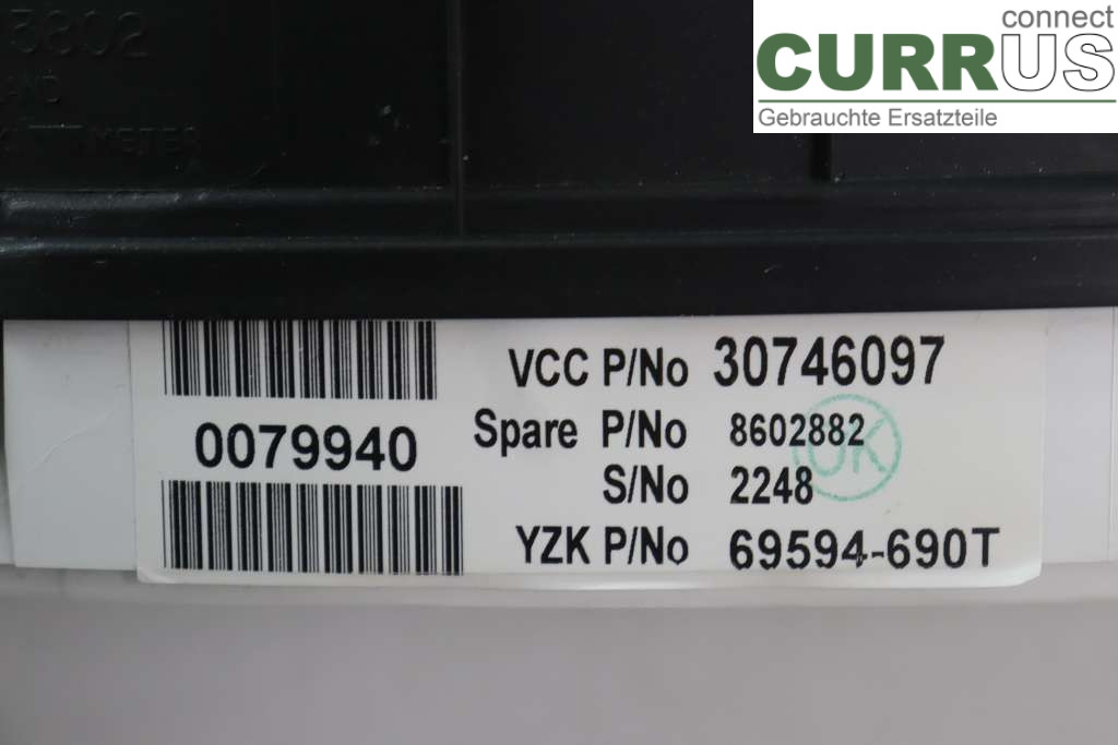 VOLVO S60      05-10 Instrument cluster / comb 36050540 B5244S2