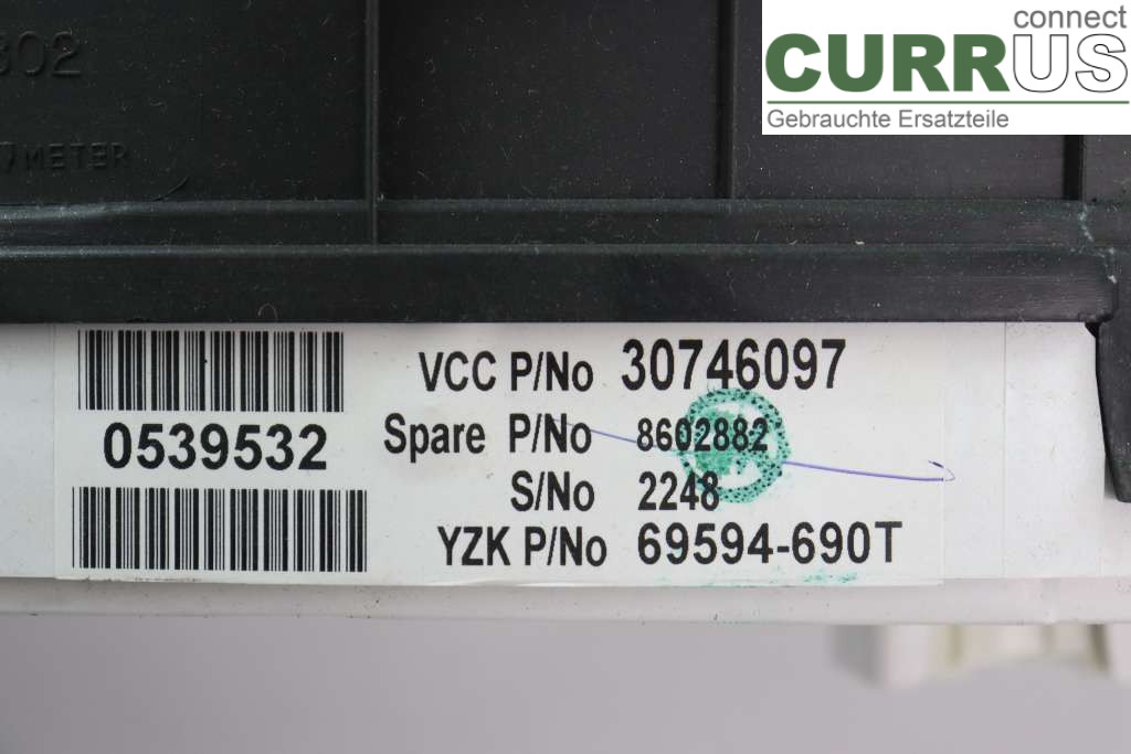 VOLVO S60      05-10 Instrument cluster / comb 36050540 2,4i 140HK