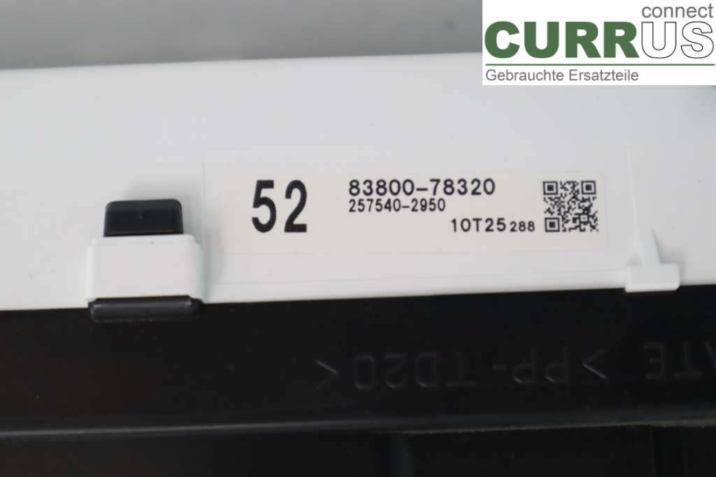 LEXUS NX 300h 15- Instrumentpanel / kombiinstrument 83800-78320 2.5I 155HK