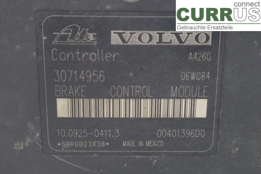 VOLVO S60      05-10 ABS Hydraulic unit 30793491 B5244S