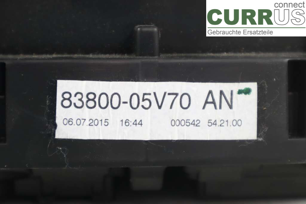 TOYOTA AVENSIS   16-18 Instrumentenkombination 8380005V70 1,8 108kw