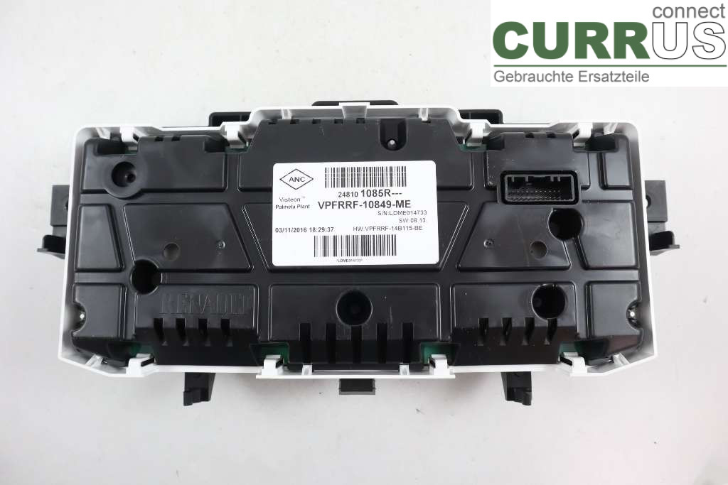 RENAULT CAPTUR 13-19 Instrumentenkombination 248100573R 1.2TCE 120HK