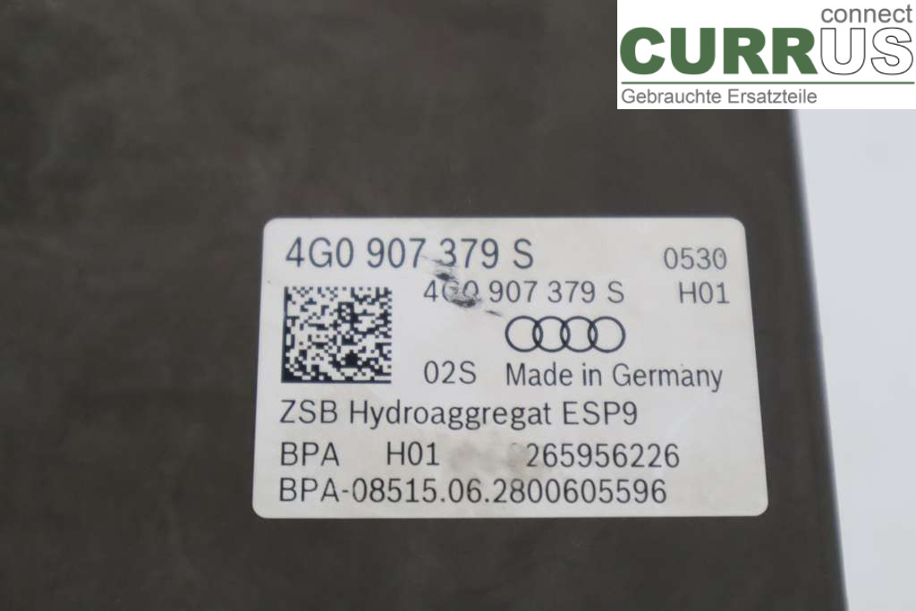 AUDI A6 ALLROAD 4G  12-18 ABS hydraulisk enhet 4G0614517AK CRTE