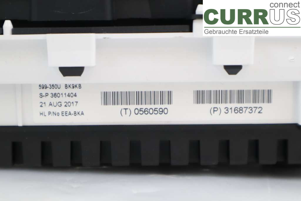 VOLVO V40  CROSS COUNTRY 13-19 Instrument cluster / comb 36051278 2,0t 140kw