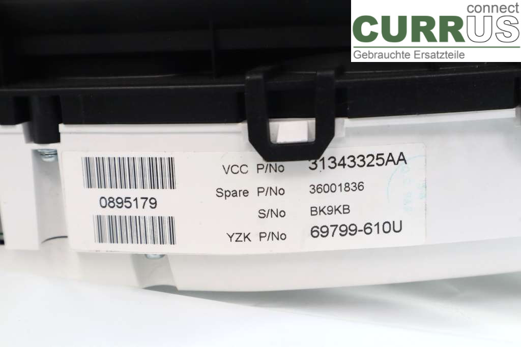 VOLVO V70      08-13 Instrumentenkombination 36001836 D4162T