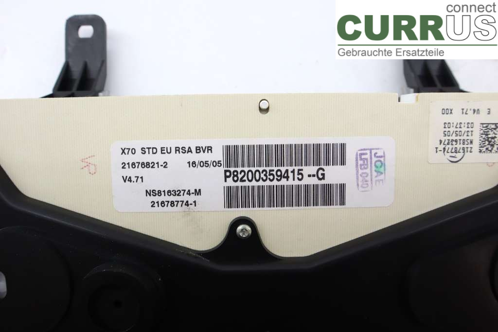 HUSBIL KNAUS Instrument cluster / comb 8200140413 3,0dci 136hk
