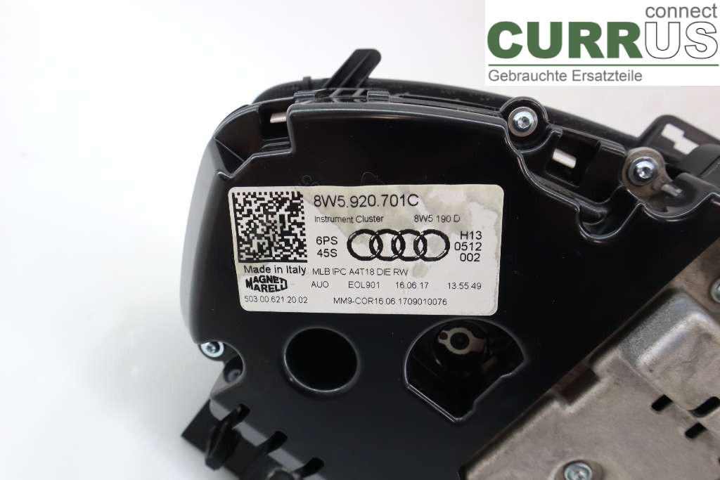 AUDI A4/S4  B9 16-19 Instrument cluster / comb 8W5920701C 2.OTDI