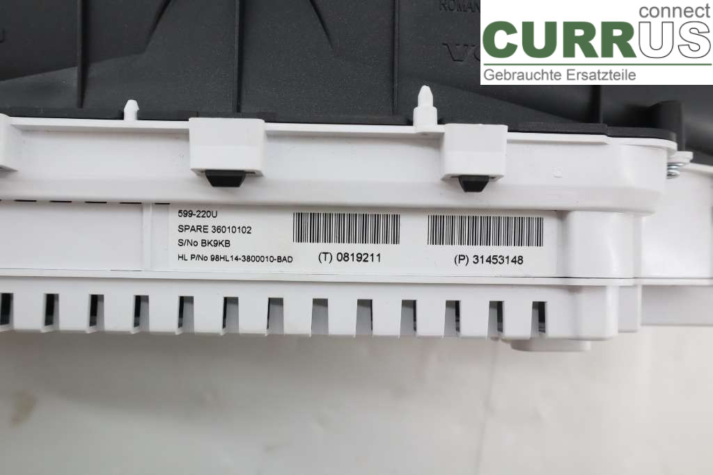 VOLVO V60 CROSS COUNTRY  16-18 Instrument cluster / comb 36012798 D5244T21