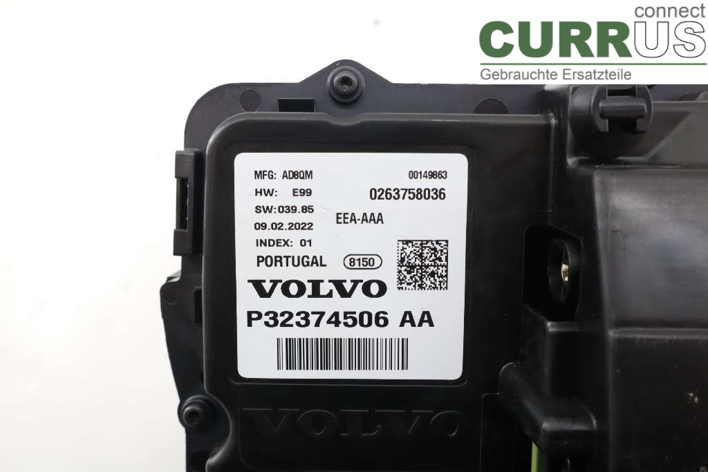 VOLVO V90 CROSS COUNTRY 17- Instrument cluster / comb 36003630 D420T8