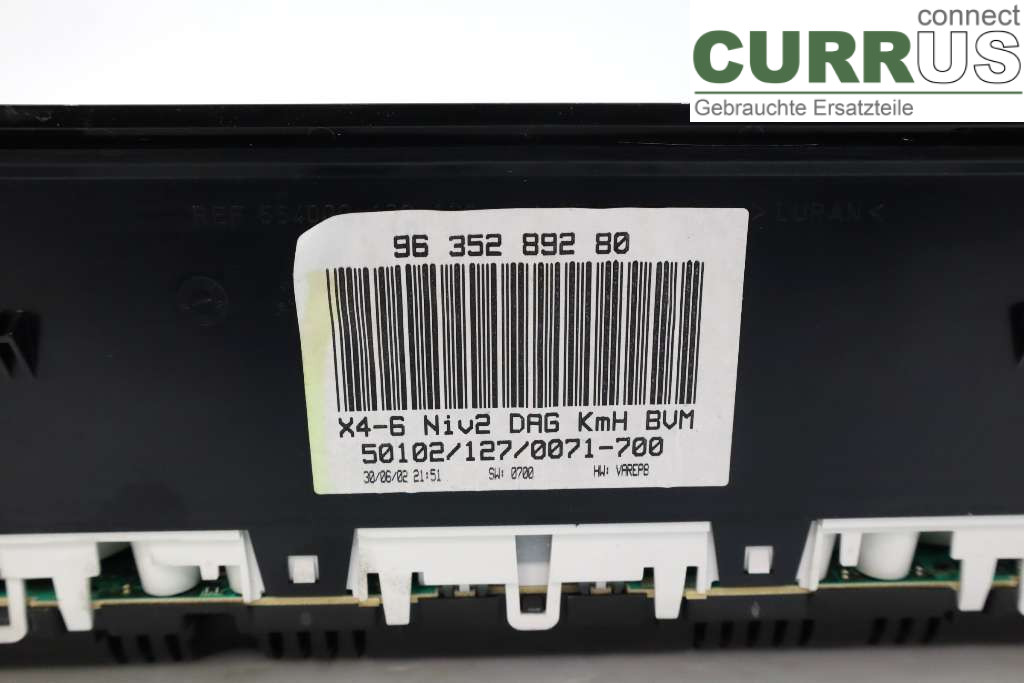 CITROEN C5      -04  Instrument cluster / comb 6105JQ RFN