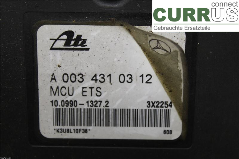 MB C (W202)   94-00 ABS Hydraulic unit A0034310312 OM611.960