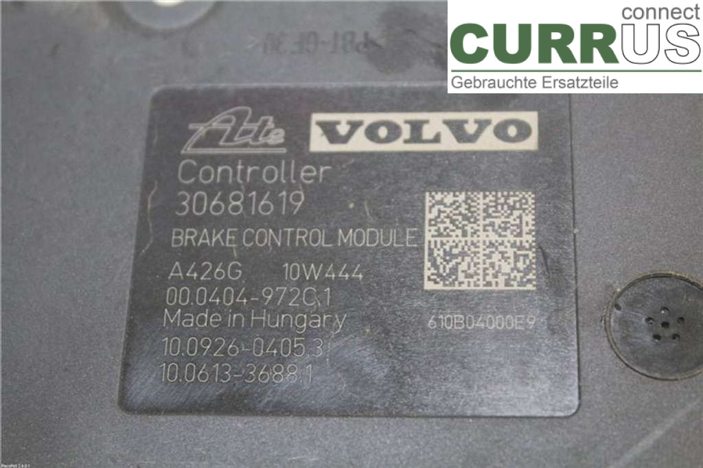 VOLVO V70      08-13 ABS Hydraulic unit 31329140 1,6D