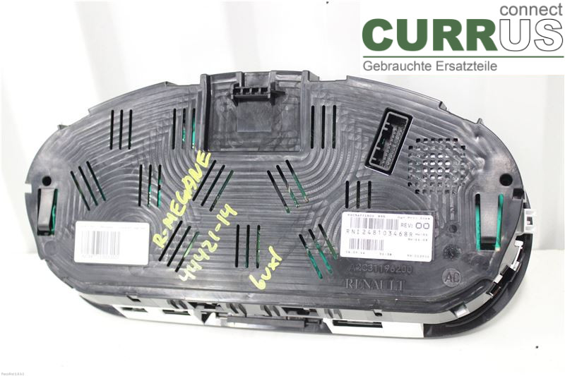RENAULT MEGANE III 09-15 Instrument cluster / comb 248103468R 1,5 dCi