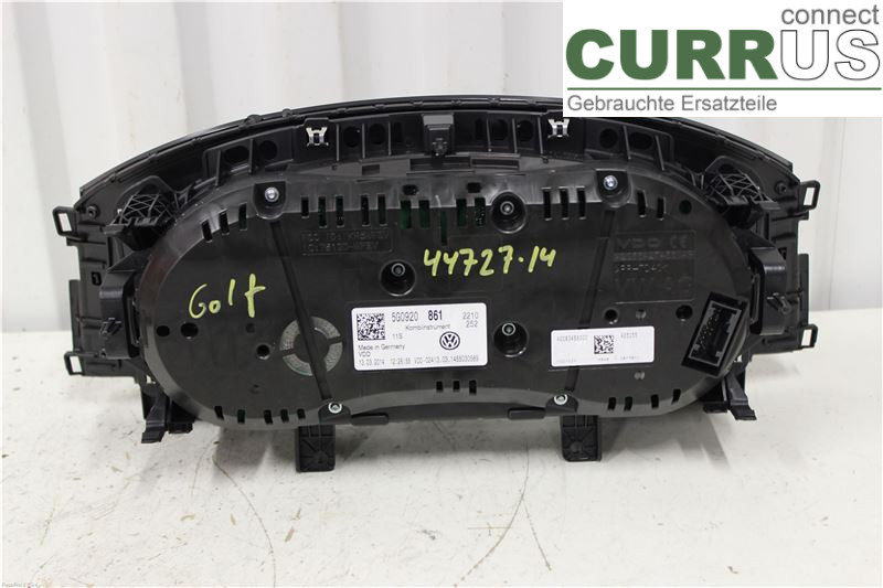 VW GOLF / E-GOLF VII   13-20 Instrument cluster / comb 5G0920861 1,2TSI