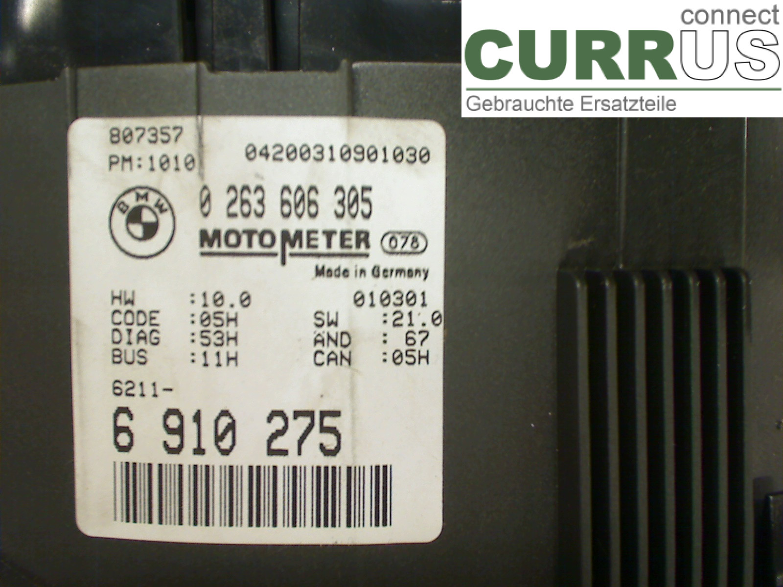 BMW 3 E46      98-05 Instrumentkam 0263606305 320I