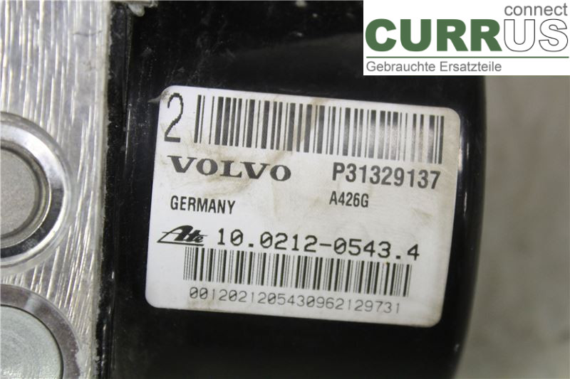 VOLVO V60  11-13 ABS hydraulisk enhed 31329138 1,6 D DRIVEe