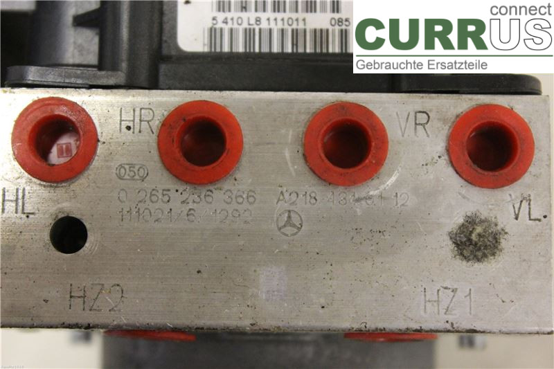 MB E-KLASS (W212) 09-16 ABS hydraulisk enhed A2184310212 350CDI