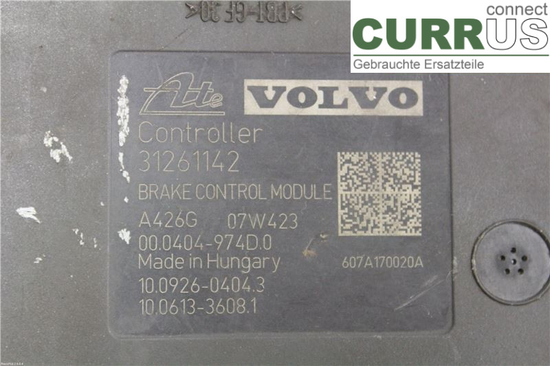 VOLVO S80      07- 13 ABS Hydraulic unit 31261143 2,4D