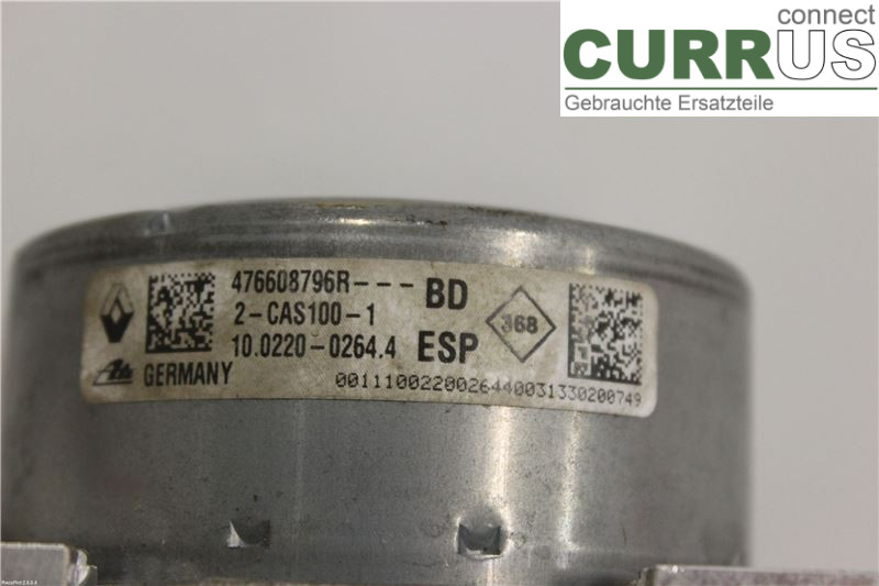 DACIA LODGY  12-18 ABS Hydraulic unit 476605737R 1,2TCE