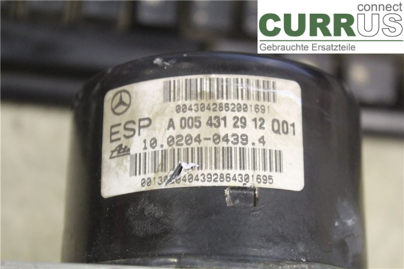 MB CLK (C209)   02-09 ABS Hydraulic unit A0054312912 1,8 K