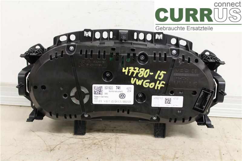 VW GOLF / E-GOLF VII   13-20 Instrumentkam 5G1920741 1,6 TDI