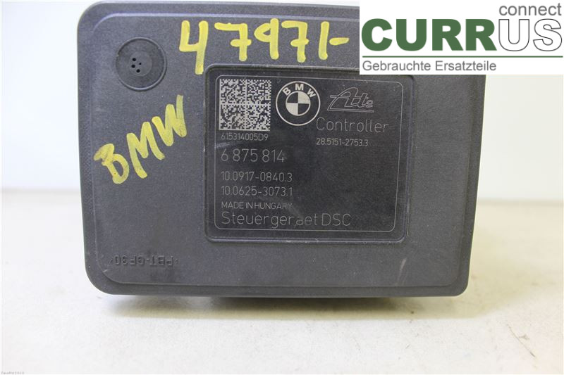 BMW 3 GT F34  13- ABS-Hydraulikeinheit 34516881174 320d GT