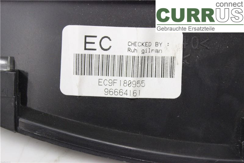 CHEVROLET MATIZ Instrument cluster / comb 96664161 0.8