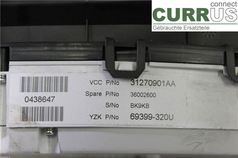 VOLVO V70      08-13 Instrumentkam 36002600 D5 2.4