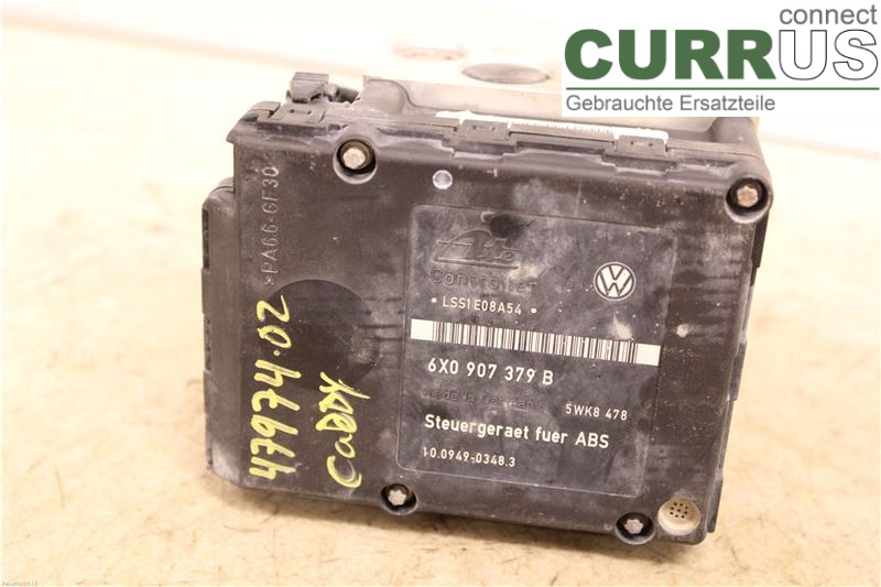 VW CADDY SKÅP      96-03 ABS Hydraulic unit  1.4 16V