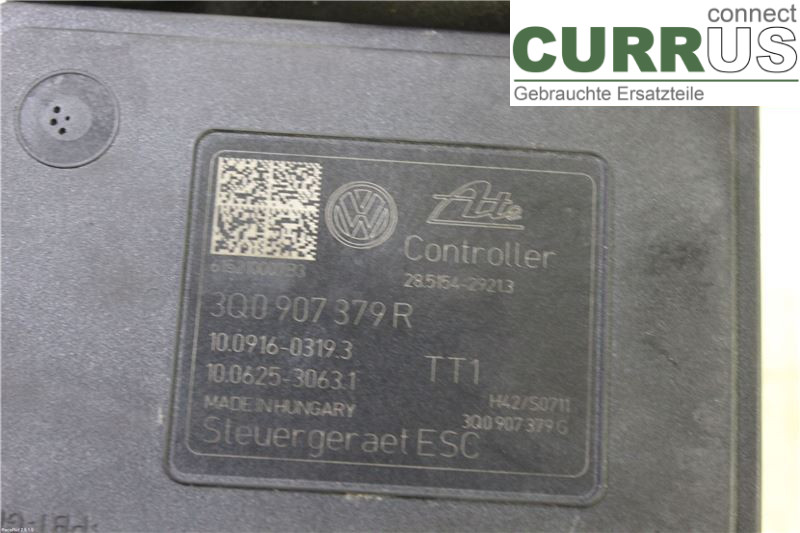 VW GOLF / E-GOLF VII   13-20 ABS Hydraulic unit 3Q0614517R 1.2 TSI