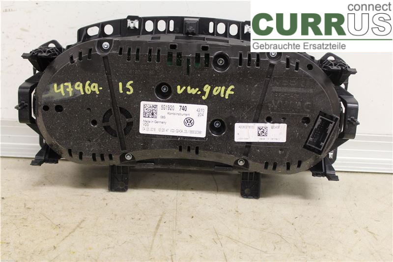 VW GOLF / E-GOLF VII   13-20 Instrument cluster / comb 5G1920740 1.2 TSI