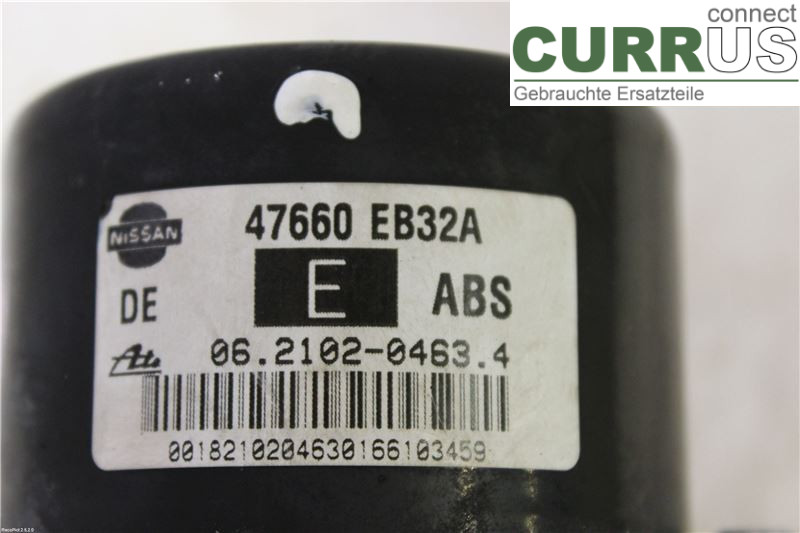 NISSAN NAVARA    05- ABS hydraulisk enhed 47660EB33C 2.5DCI