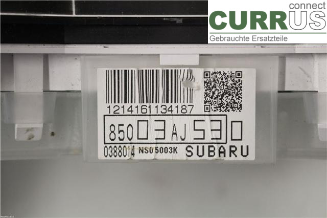 SUBARU OUTBACK    10-14 Instrument cluster / comb  2,5
