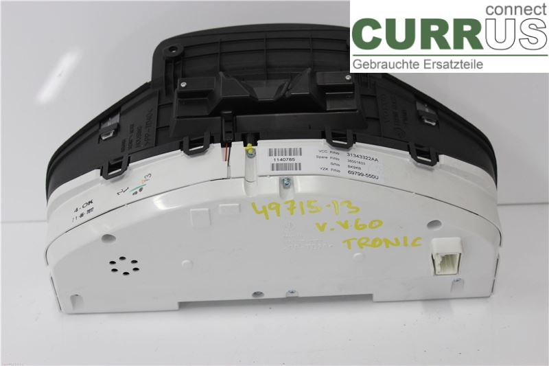 VOLVO V60  11-13 Bloc instruments / combiné 36001833 T3 1.6