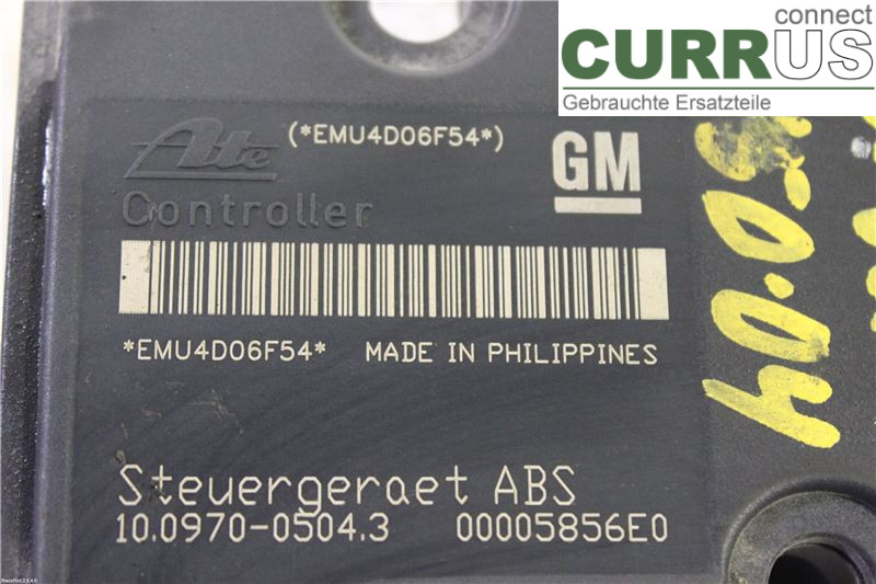 OPEL ASTRA  H    04-12 ABS hydraulisk enhed P5530124 1,6I