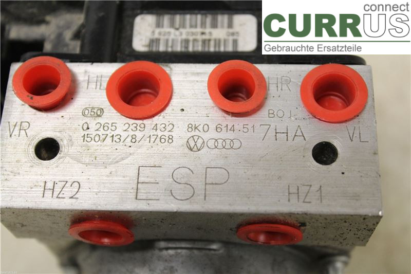 AUDI A4  12-15 ABS Hydraulic unit 8K0614517HC 2.0TDI