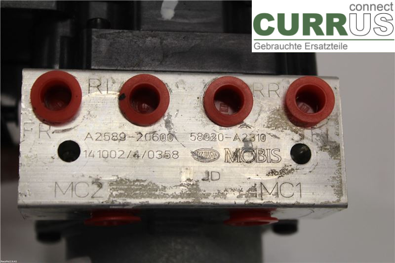 KIA CEED  12-18 Hydrauliczna jednostka ABS 58920A2310 1,6 CRDI