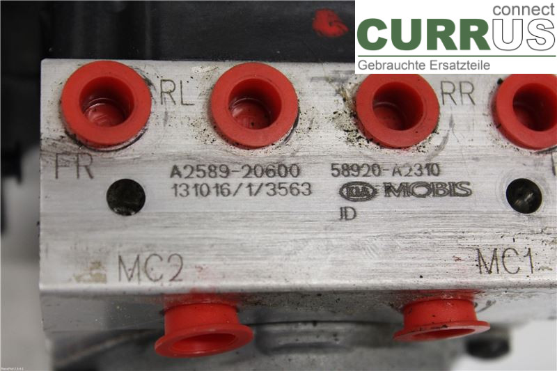 KIA CEED  12-18 Unité hydraulique ABS 58900A2310 1,6 CRDI