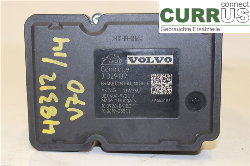 VOLVO V70    14-16 ABS Hydraulic unit 31329140 D4 2,4