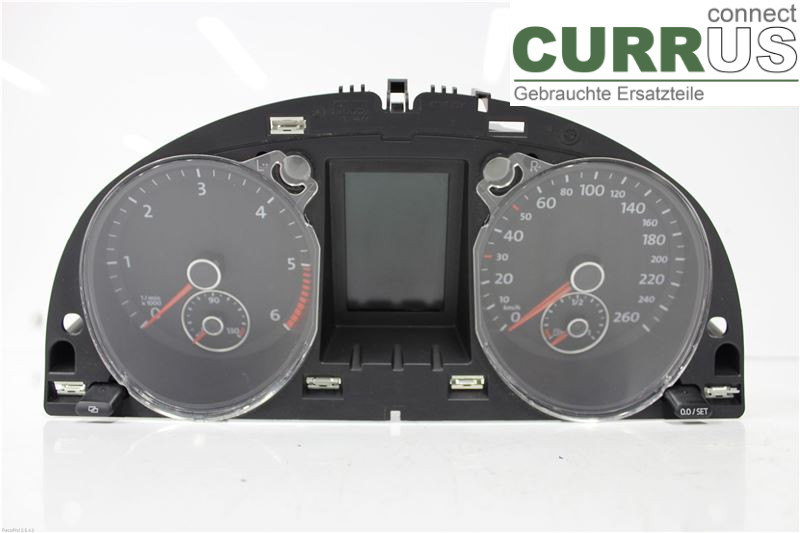 VW PASSAT  11-14 Instrument cluster / comb 3AA920870AX 2.0 TDI
