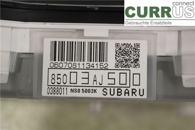 SUBARU LEGACY    10-14 Instrument cluster / comb  2,0 D