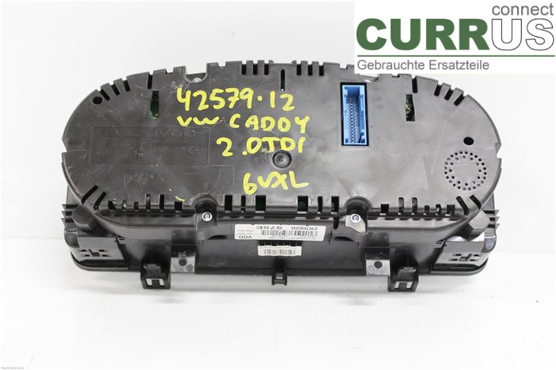 VW CADDY  11-15 Instrument cluster / comb 2K0920875EX 2,0TDI