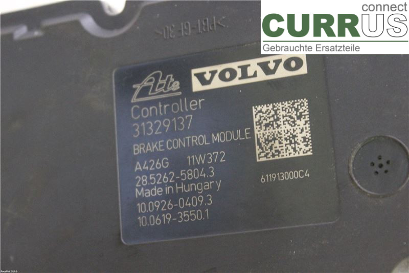 VOLVO V60  11-13 ABS hydraulisk enhed 31329138 D3 2.0