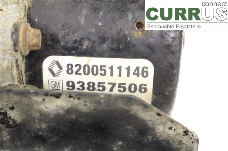 NISSAN PRIMASTAR ABS Hydraulic unit 93857506 2.0 DCI