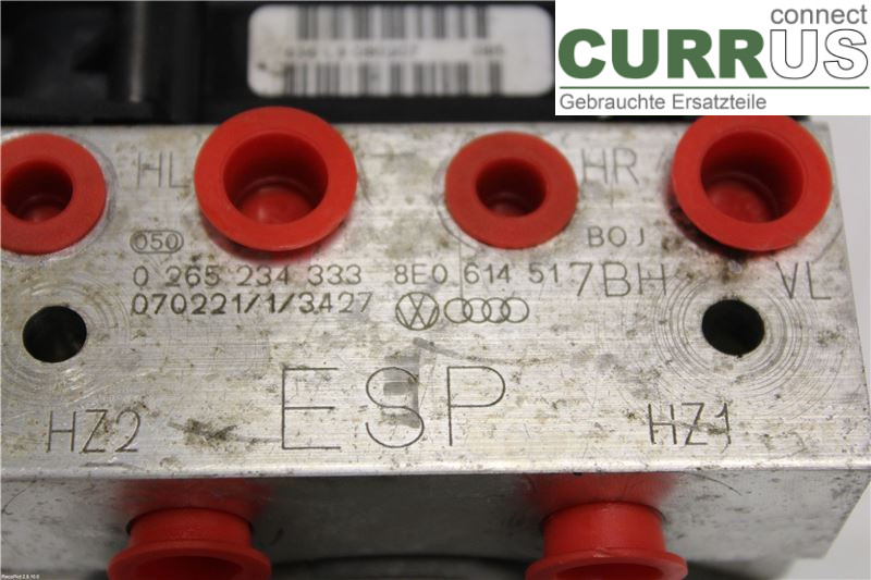 AUDI A4/S4  05-07 ABS Hydraulic unit 8E0614517BJ 2,0TDI