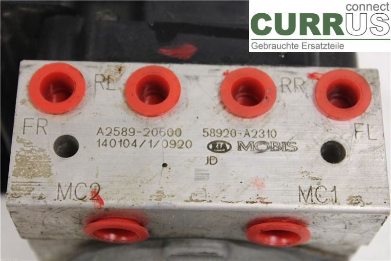 KIA CEED  12-18 Unité hydraulique ABS 58900A2310 1,6CRDI
