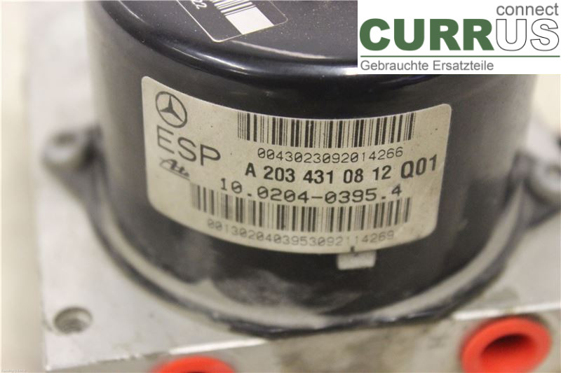 MB C (203)       00-07 ABS Hydraulic unit A0044316212 200K