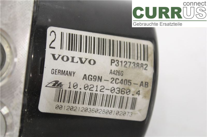 VOLVO V60  11-13 ABS hydraulisk enhed 31329138 D3 2,0