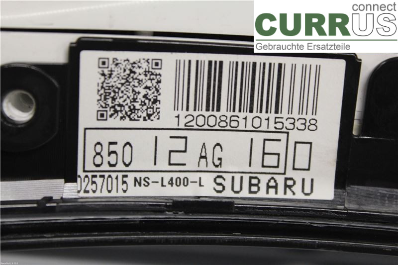 SUBARU OUTBACK   04-06 Instrument cluster / comb  2,5I